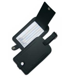 Étiquettes de bagages en cuir PU avec Logo personnalisé, pour bagages, vente en gros, haute qualité, 50 pièces - Product Image 1