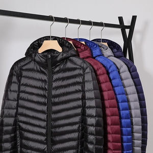 Chaqueta acolchada con capucha empacable resistente al agua ligera 2024 nuevo abrigo de invierno informal de negocios para hombres de invierno - Product Image 6