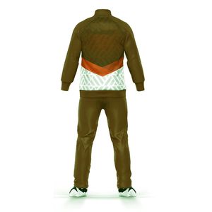 Vêtements de sport d'hiver à manches longues et col haut personnalisables pour hommes, survêtements de sport respirants à logo imprimé taille XL avec technique de sublimation - Product Image 6