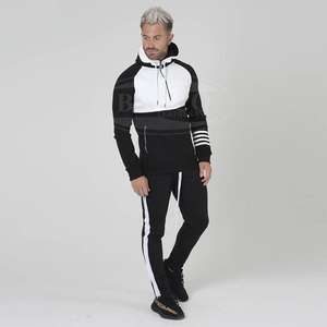 Survêtement imprimé personnalisé de haute qualité en coton polaire grande taille pour hommes, logo personnalisé, jogging de sport, survêtement, vente en gros de couleurs personnalisées - Product Image 1