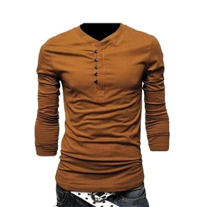 Gym body building bulk long sleeve men t shirt high quality cheap price - Product Image 6