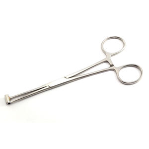 Fórceps profesionales de acero inoxidable para el tabique para el cuerpo Piercing de La Oreja Instrumentos de cuidado personal de belleza sin óxido Acabado brillante/mate - Product Image 1