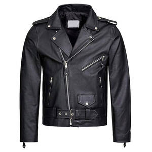 Chaqueta de cuero para motocicleta para hombre, chaqueta de carreras con diferentes diseños, hecha en paquistaní - Product Image 6