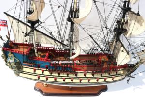 Bateau en bois LICORNE/LA LICORNE, modèle artisanal, art créatif - Product Image 3