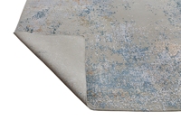Bester Preis Moderner Wolle/Seide Handgeknüpfter Teppich Fleckenresistent Mittellanger Flor Zeitgenössisches Abstraktes Design Gebetsteppich