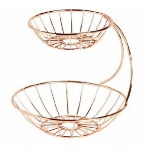 Panier de rangement rond en cuivre de qualité supérieure moderne et vintage nouveau design - Product Image 5