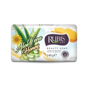 Rubis 140 Gr Papier Gewikkeld Aloë Vera En Honing Nieuwe Serie Zeep