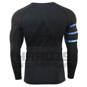 Quick Dry Rash Guard Gym Vêtements Hommes Homme À Manches Longues Rush Guard pour Hommes Sportswear Rash Guard - Product Image 2