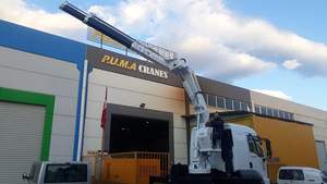 Grúa de brazo de nudillo montada en camión, 10 toneladas, PUMA PMA 230 - Product Image 6