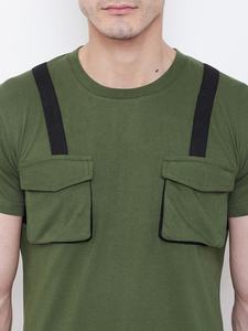 EVERGLOW — survêtement pour hommes, avec poches, vert Olive, solide, nouveau Style - Product Image 3