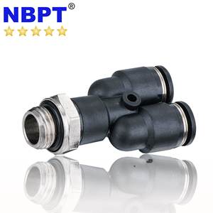 BSPP <span class=keywords><strong>PL</strong></span> 135 Gワンタッチプッシュ接続Gスレッドフィッティング、アングルコネクタ、NBPT - Product Image 4