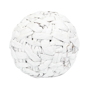 Abat-jour en jacinthe d'eau tissée blanche, ambiance côtière moderne, décoration élégante pour la maison, couvre-lampe pour les styles rustiques et minimalistes de ferme - Product Image 1