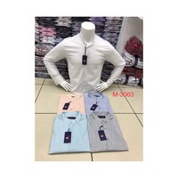 2022 New Trend Custom Design Großhandel Gewebtes Leinen Spandex Slim Fit Langarm Plain Herren hemden