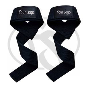 Custom Color <b>Weight</b> Lifting Cotton <b>Wrist</b> Straps - Product Image 1