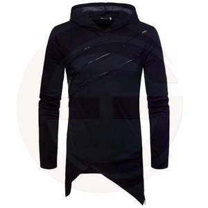 Gros Poids Lourd Pour Hommes En Coton Polaire En Vrac À Capuche - Product Image 5