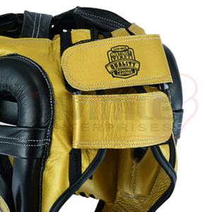 Wholesale Best Price Adjustable Leather Head Guard New Design Protective Gear For Boxing Training Full Face Protection - Product Image 5