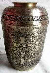 Urna Funeraria de Bronce y Mármol para Cenizas Humanas, Urna de Metal para Entierro de Adultos, Recipiente Conmemorativo para Cenizas, Urna de Gran Capacidad - Product Image 2