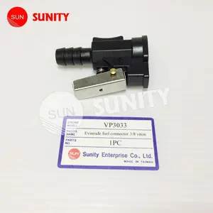 TAIWAN SUNITY Substitui CONECTOR DE COMBUSTÍVEL Viton 3/8 INCH BARB 176445 , 775641 para o Barco a Motor Johnson