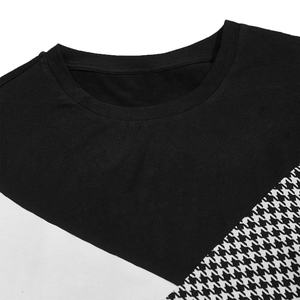 Ropa de calle de 2 piezas con logotipo personalizado para hombre, ropa deportiva, chándal informal, camiseta de bloque de color sólido, pantalones cortos para correr con cordón - Product Image 3