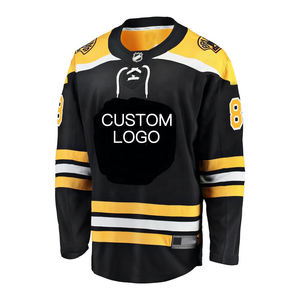 Camiseta de hockey de equipo local y visitante con bordado de alta calidad, manga larga personalizada con logotipo impreso para ropa de hockey sobre hielo, 2025 - Product Image 2