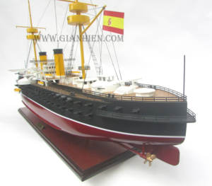 Pelayo เรือไม้จำลองของขวัญแปลกใหม่ทำมือ - Product Image 4