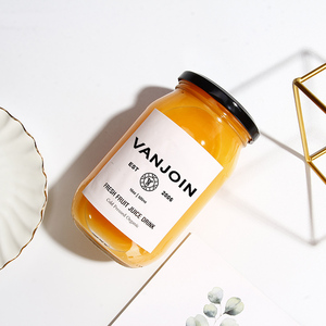 En gros 16 onces 500ml Réutilisable Récipient En Verre Mason Sauce <span class=keywords><strong>Tomate</strong></span> Pots Avec Torsion Couvercle Verrouillable Pour Marinades Marinara - Product Image 2