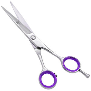 Ensemble de ciseaux de barbier 3PRO de haute qualité Tailles et couleurs de base pour les fournitures de salon de coiffure Lame en acier inoxydable - Product Image 5