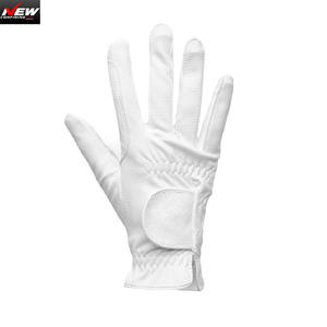 Gants d'équitation OEM Modèle d'équipement équestre en cuir personnalisé Caractéristiques Course Sécurité Cavalier sportif - Product Image 4