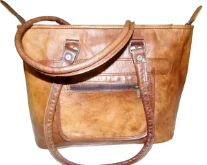 Disesuaikan eksklusif Rustic kulit asli buatan tangan wanita bergaya bahu tas Tote dengan dua pegangan untuk penggunaan sehari-hari