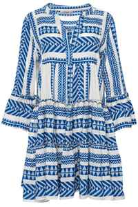 Oferta Especial Boho, Vestido Corto Bordado Estilo Bohemio, Ropa Sexy de Talla Grande para Mujer, Vestido Mini Informal Holgado - Product Image 2