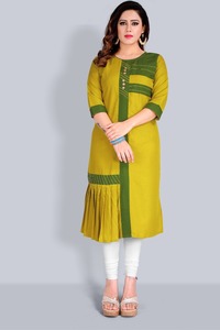 Fantaisie dernière indienne Kurti Plazzo avec Duppata veste indienne longue Duppata fabricant de gros Lndian Kurti Surat mode Alphanumero - Product Image 3