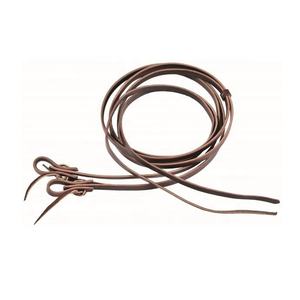 Rênes de cheval en cuir roulé souple et durable de qualité supérieure fabricants de têtes de tressage à fil blanc personnalisé Style occidental - Product Image 2