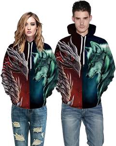 Sweat à capuche pour hommes, sweat-shirt unisexe de haute qualité, personnalisé, Hip-Hop, imprimé 3d, - Product Image 6