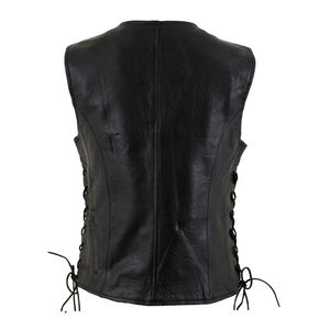 Gilet en cuir décontracté pour moto, hiver, à carreaux, imperméable, coupe-vent, respirant, design personnalisé pour hommes et femmes - Product Image 2