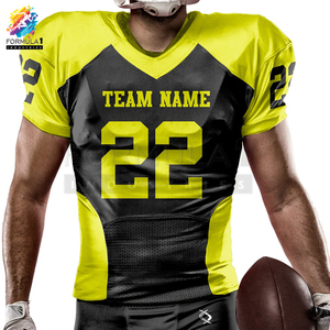 Uniforme de Fútbol Americano Deportivo de Alta Calidad, Último Modelo, Transpirable, Anti-UV, de Secado Rápido, al por Mayor - Product Image 4