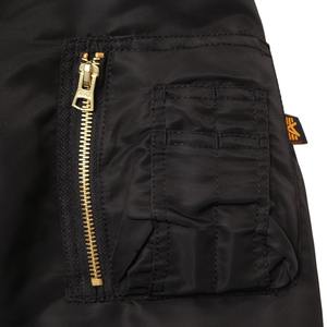 Chaqueta de bombardero de béisbol de satén para hombre personalizada al por mayor con cuello levantado disponible en todos los colores estilo universitario - Product Image 4