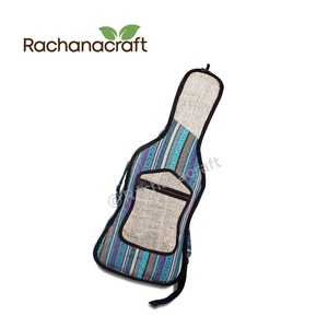 Ukelele de cáñamo duradero y respetuoso con el medio ambiente, bolsa hecha a mano con mango de transporte práctico, hecha a mano, venta al por mayor - Product Image 2
