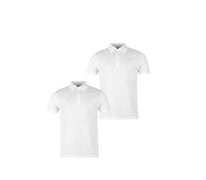 Alta calidad color rojo 100 Poliéster Venta Hombres Slim Polo Camisetas - Product Image 4