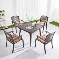 Table basse en plastique et aluminium, ensemble de Table légère, mobilier d'extérieur et de jardin, à Dressing, de luxe, offre spéciale