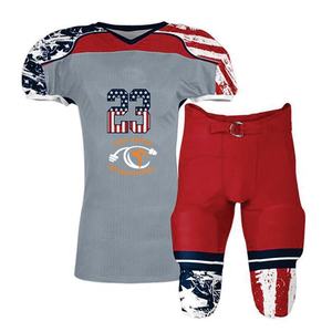 Uniforme de fútbol americano de talla grande y transpirable con tasa de fábrica, opción de diseño personalizado para usar - Product Image 1