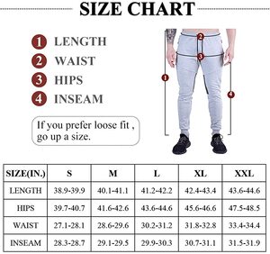 กางเกงวอร์มผู้ชายคุณภาพสูง ผ้าฟลีซหนานุ่ม มีซิปกระเป๋า สายรัดเอว เหมาะสำหรับวิ่งออกกำลังกาย เล่นกีฬา ผลิตจากผ้าโพลี/คอตตอน - Product Image 6