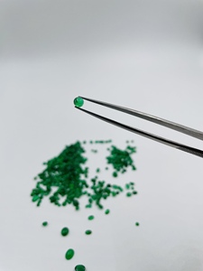 Natural Sandwana Mines Esmeralda Cabujón Redondo y Ovalado 54,25 quilates Para Pulsera, Brazaletes o Pendientes - Product Image 4