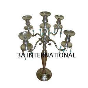 เชิงเทียนเชิงเทียนหรูหรา5ดวงสำหรับตกแต่งงานแต่งงานในร่มและกลางแจ้งเชิงเทียน - Product Image 6