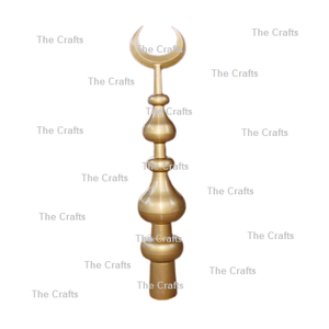 Minaar de Latón Chapado en Oro con Acabado Pulido, Impresión Digital, Tamaño y Forma Personalizados, Alta Calidad, Hecho en India - Product Image 2