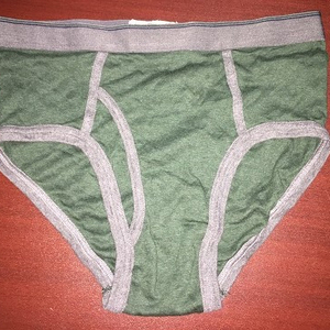Calzoncillos de tiro alto transpirables de algodón 100% para hombre - Product Image 1