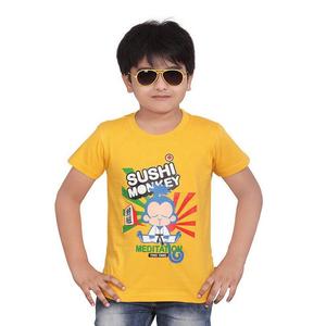High Quality Summer <b>Boys</b> T-Shirts Cotton Short Sleeve Pre-<b>Washed</b> Anti-Pilling Attractive Colored Fancy Printed Daily Wear Tshirt - Product Image 1