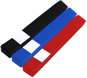 Ceinture de karaté de haute qualité, écologique, avec options de couleur et d'épaisseur personnalisables (1 cm-5 cm), unisexe - Product Image 3