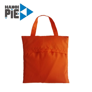 Bolsa de compras plegable reutilizable Material de poliéster Bolsas de plástico portátiles y duraderas para ir de compras - Product Image 4
