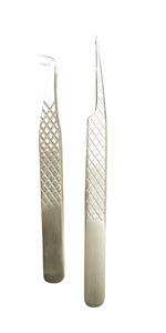 Pince à cils en acier manuelle Diamond Grip 12 cm - Product Image 4