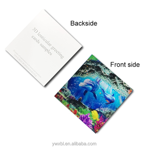 15*15 Cm Dolphin Thiết Kế Tất Cả Các Dịp Thẻ Cho Quà Tặng Zebulun 3D Lenticular Thẻ Thiết Kế Cổ Phiếu Thiệp Chúc Mừng/Tùy Chỉnh Thiết Kế - Product Image 3